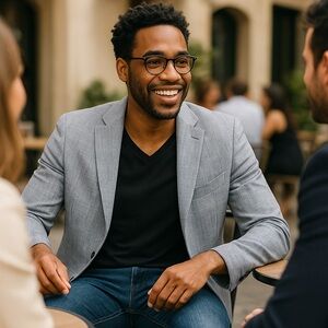 Tommy Hilfiger Light Gray Sport Coat